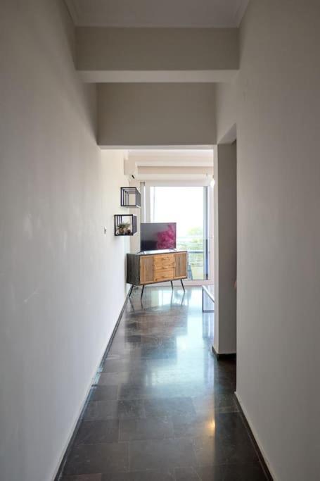Panoramic White Blue Apartment Chios Town Exterior photo